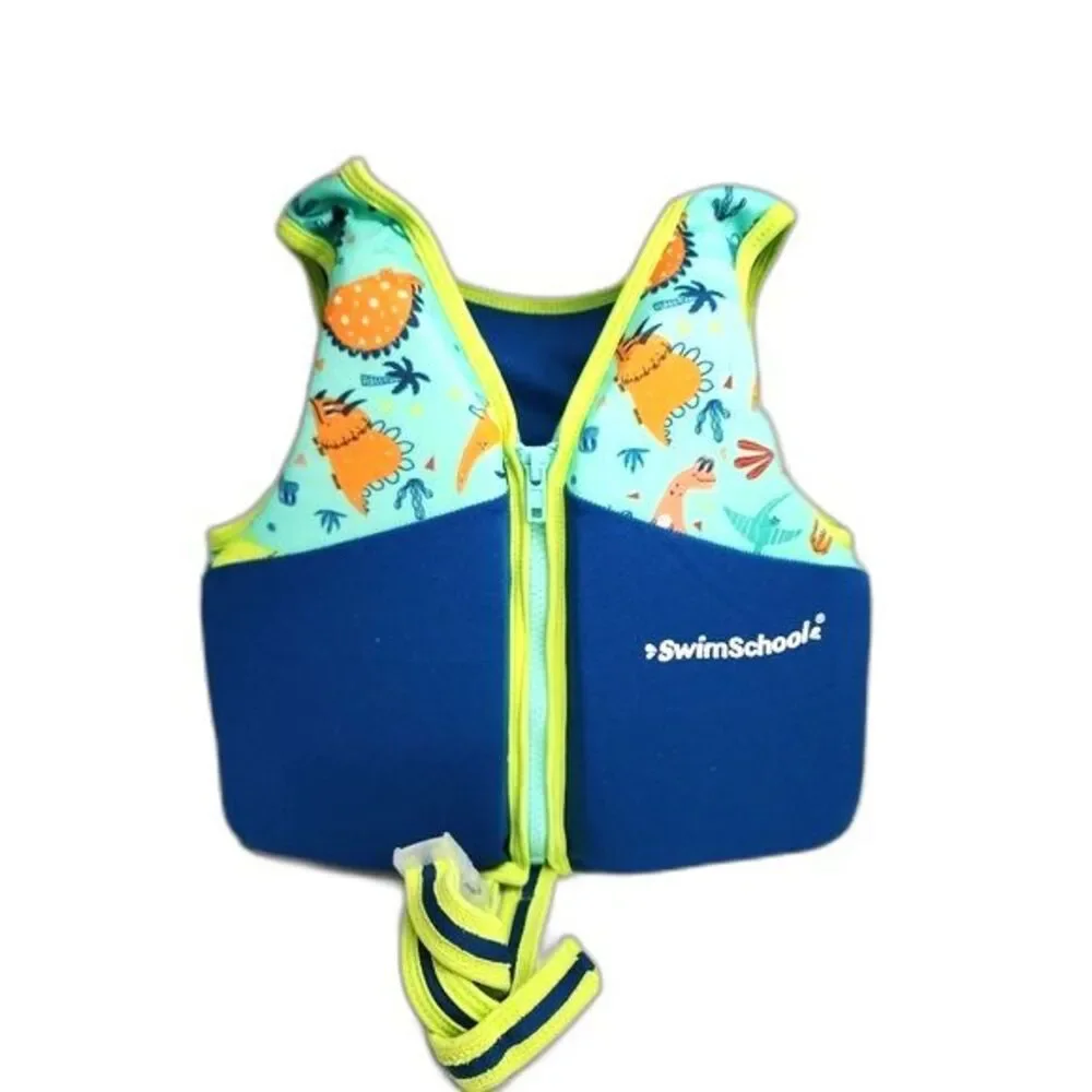 SwimSchool‎ NWOT Children's Learn to Swim Vest & Inflatable Dog Pool Ring Bundle